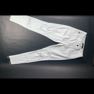 KanCan White Distressed Jeans